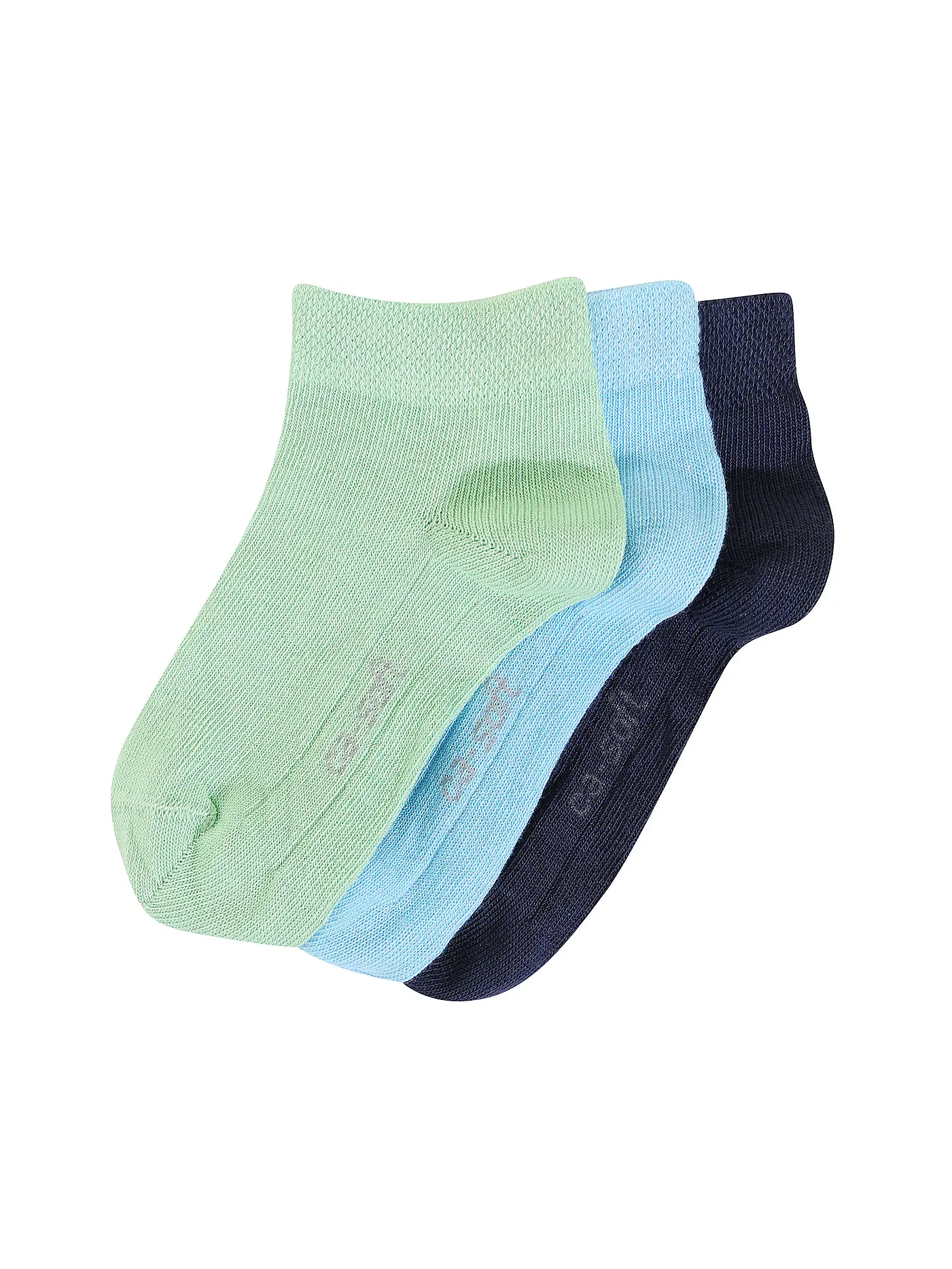CAMANO | Mädchen-Socken 3-er Pkg. chalk pink mela | blau